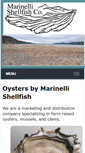 Mobile Screenshot of marinellishellfish.com